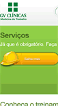 Mobile Screenshot of gvclinicas.com.br
